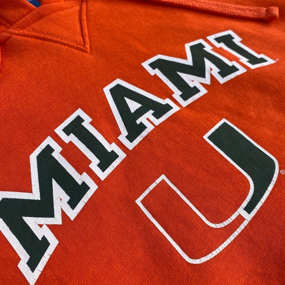 University of Miami Cropped Sweatshirt - Picture 2 of 4